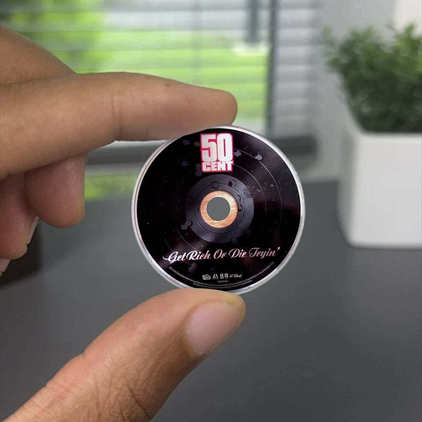 Get Rich Or Die Tryin' NFC Keychain