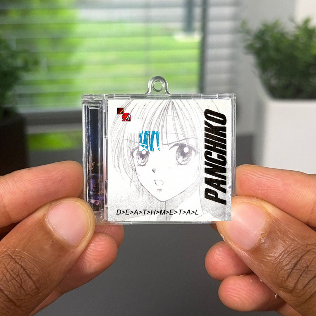 D>E>A>T>H>M>E>T>A>L llavero NFC