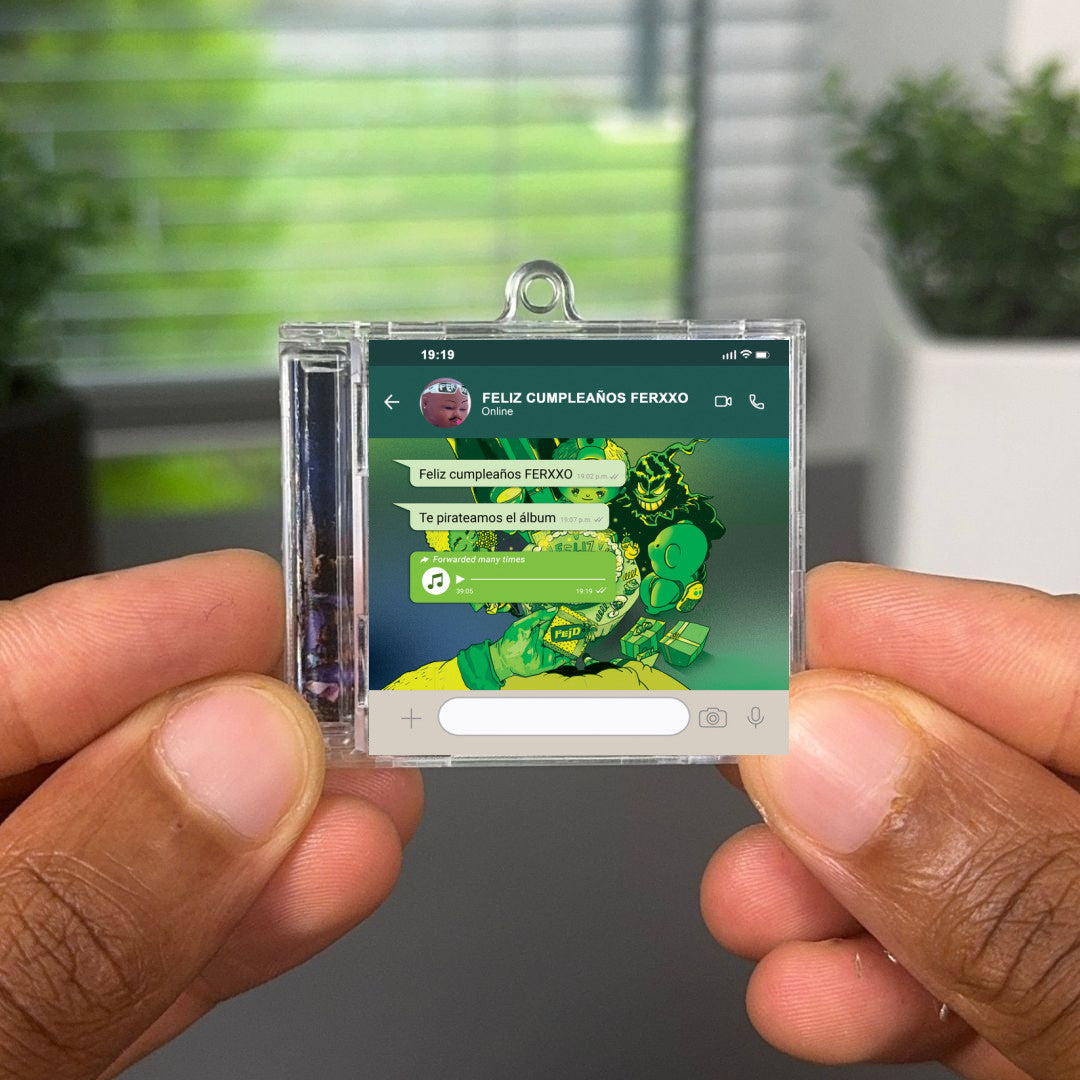 FELIZ CUMPLEAÑOS FERXXO TE PIRATEAMOS EL ÁLBUM llavero NFC