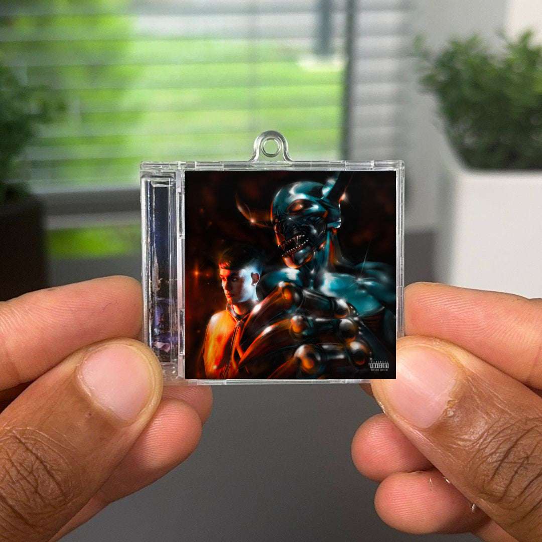 Glocky vs Kiddo llavero NFC