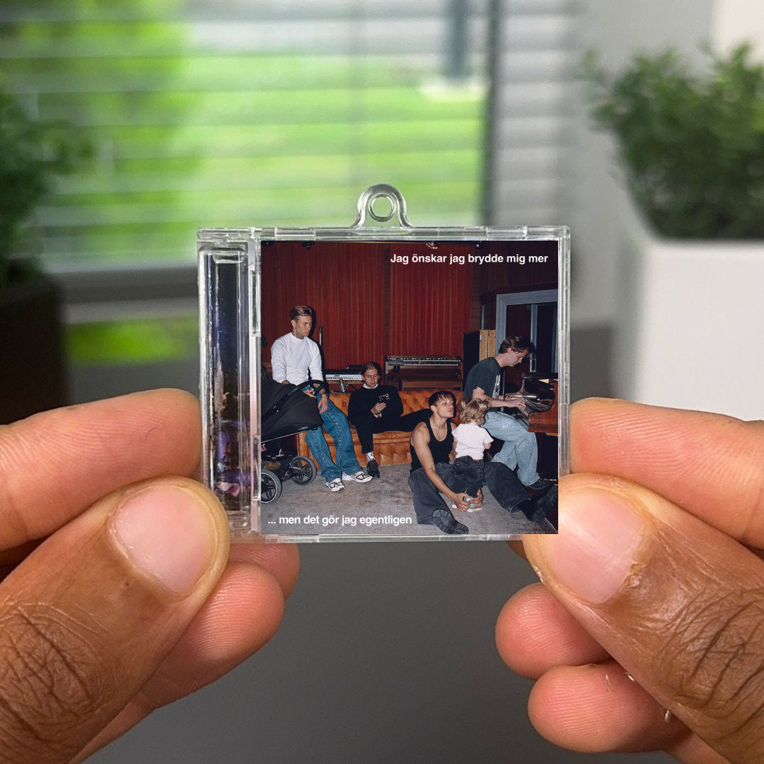 Jag önskar jag brydde mig mer... men det gör jag egentligen llavero NFC