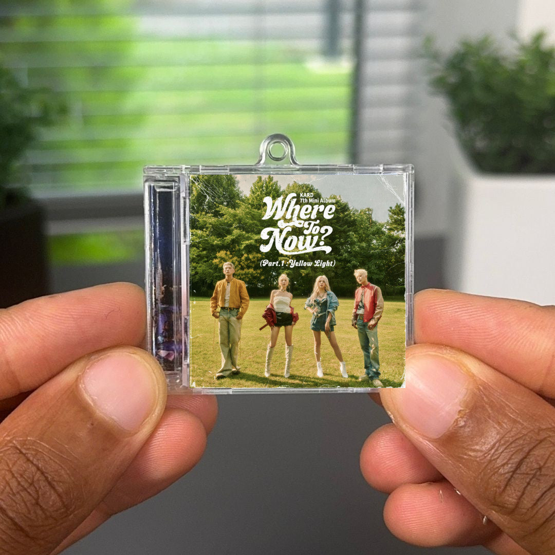 KARD 7th Mini Album "Where To Now? (Part.1 : Yellow Light)" llavero NFC