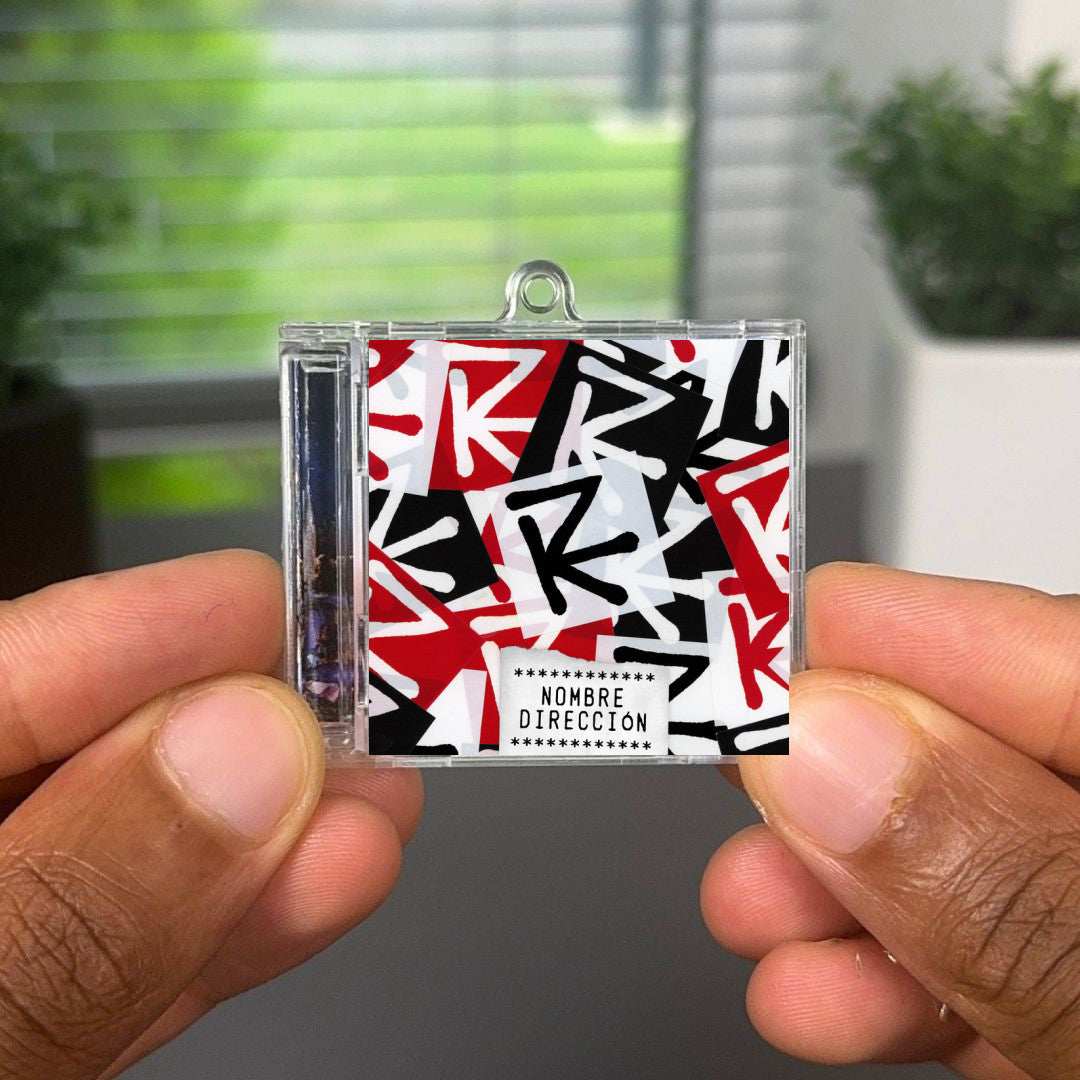 NOMBRE DIRECCIÓN llavero NFC