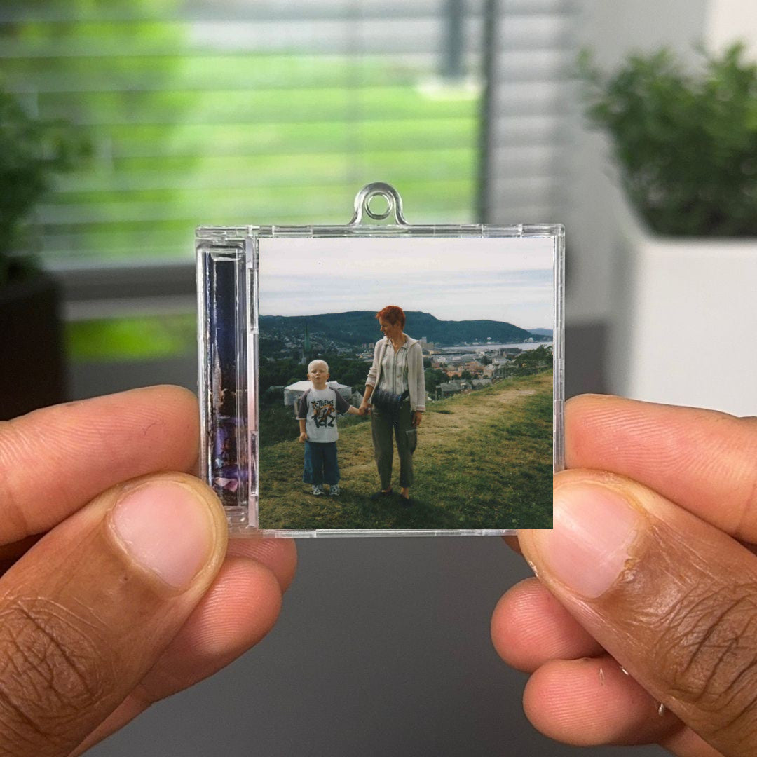 Papa en Mama llavero NFC