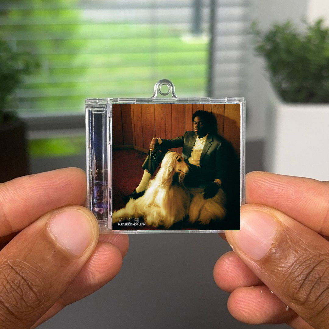 Please Do Not Lean llavero NFC