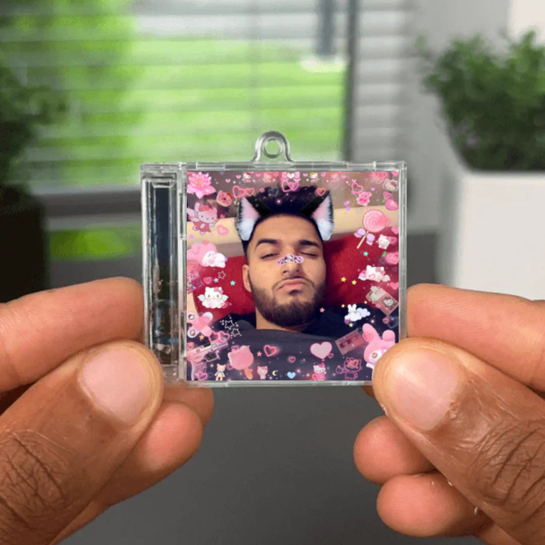 Apo Red x TV Girl NFC Keychain