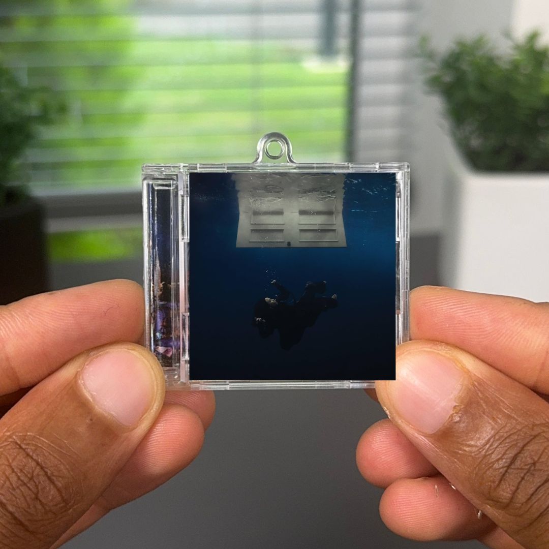 HIT ME HARD AND SOFT NFC Keychain