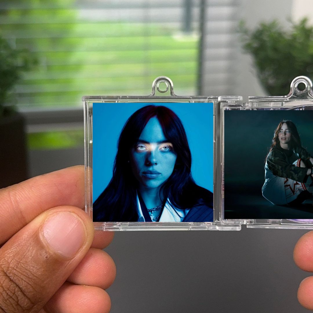 HIT ME HARD AND SOFT NFC Keychain