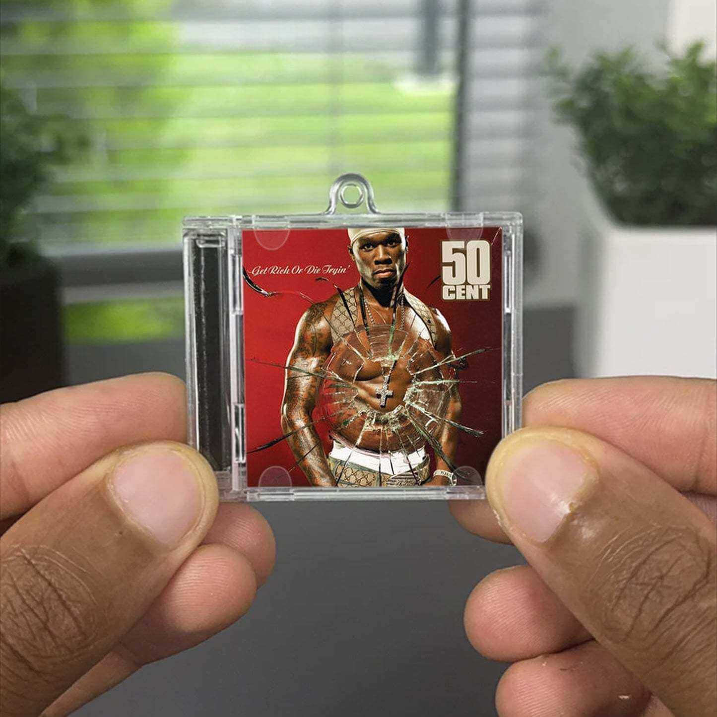 Get Rich Or Die Tryin' NFC Keychain