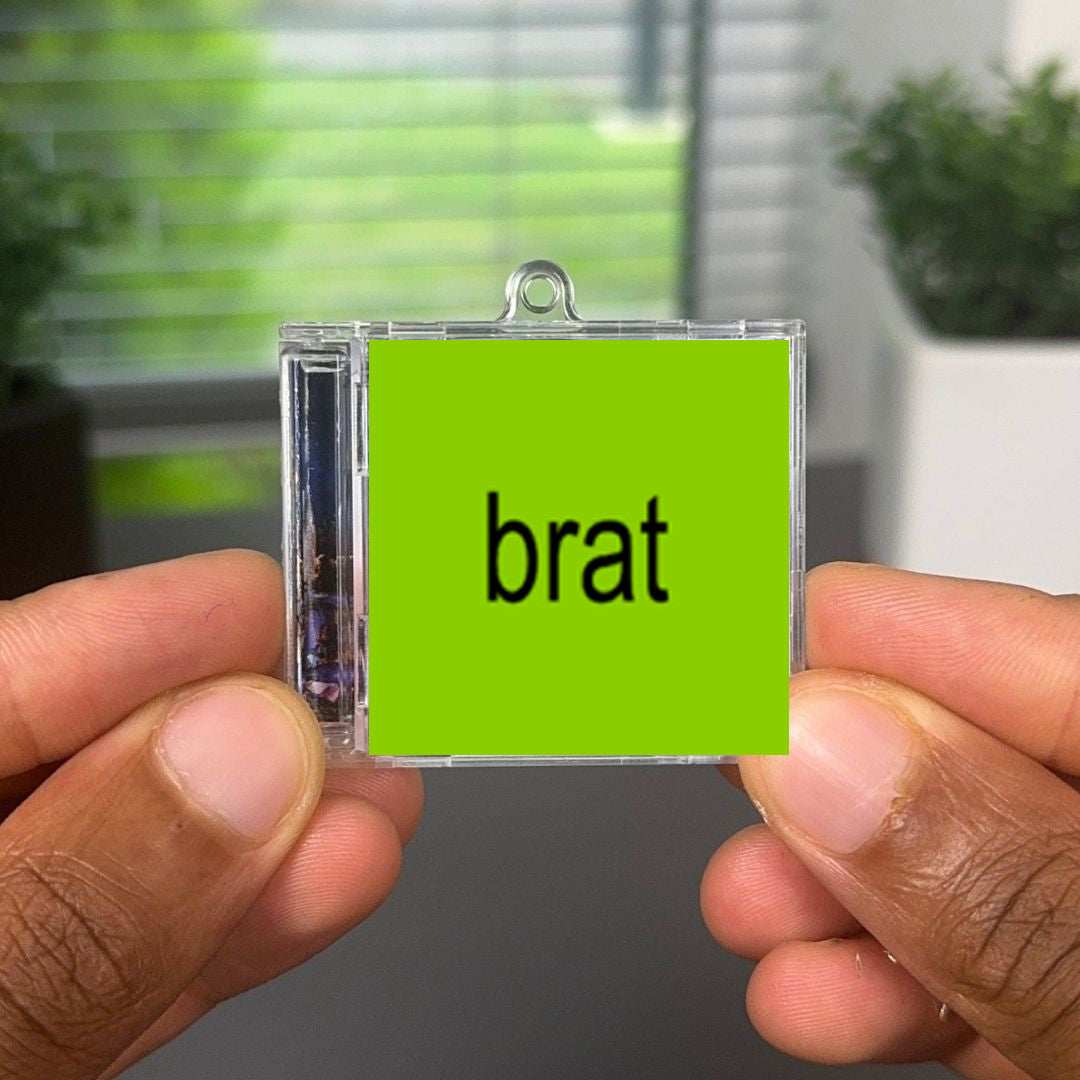 BRAT NFC Keychain