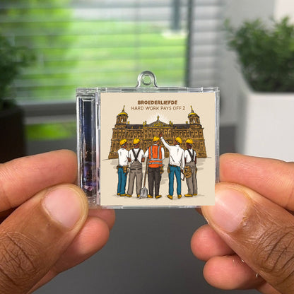 Hard Work Pays Off 2 llavero NFC