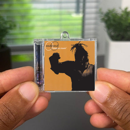 Keep On Movin" llavero NFC