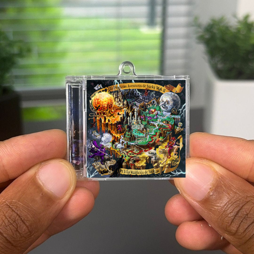 Las Pegajosas Aventuras de Sticky M.A. II (Pt. 1: La Maldición de Stickson) llavero NFC
