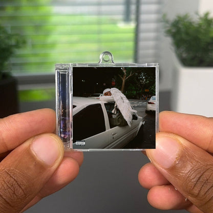 Negro Swan llavero NFC