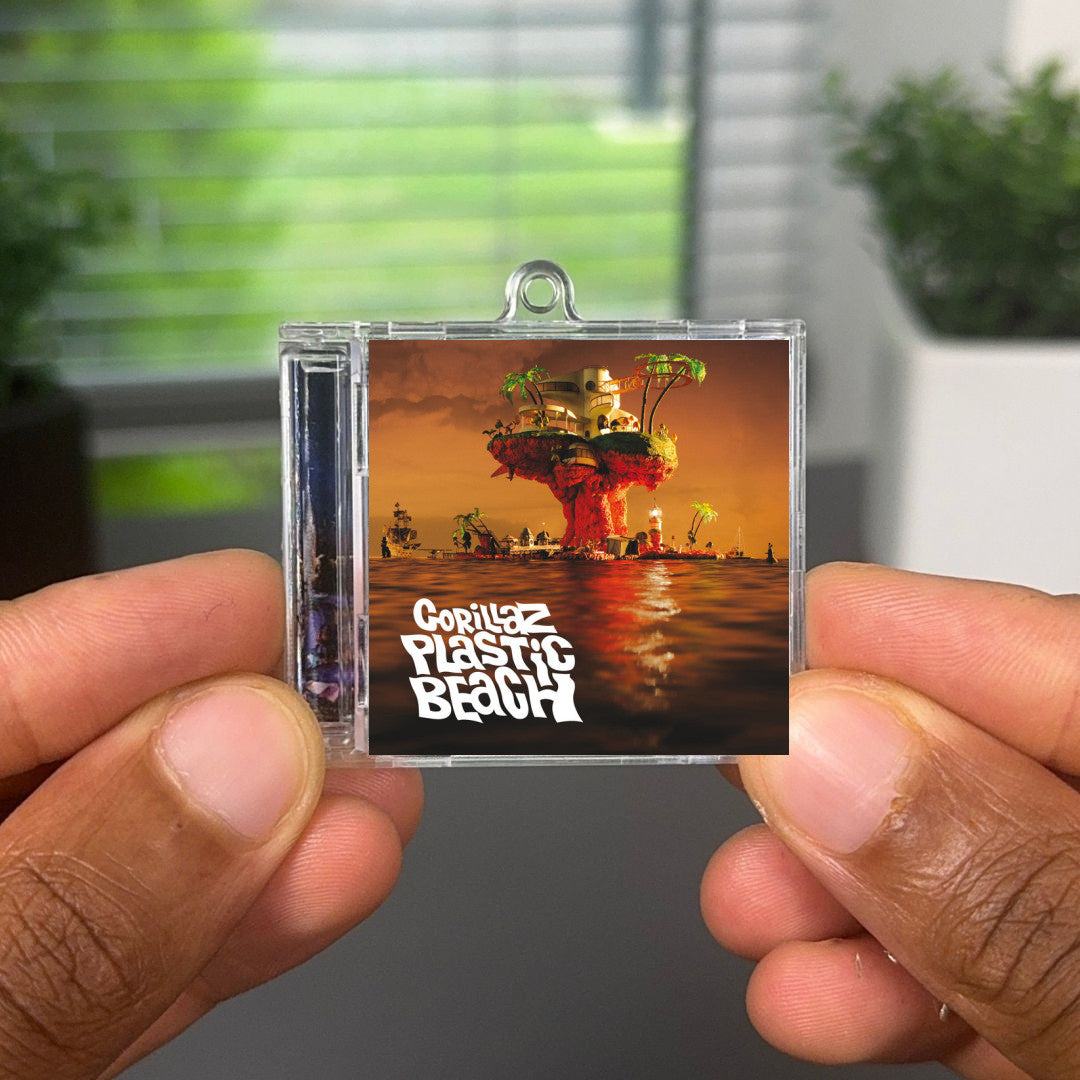 Plastic Beach NFC Keychain