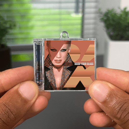 Raise Your Glass NFC Keychain