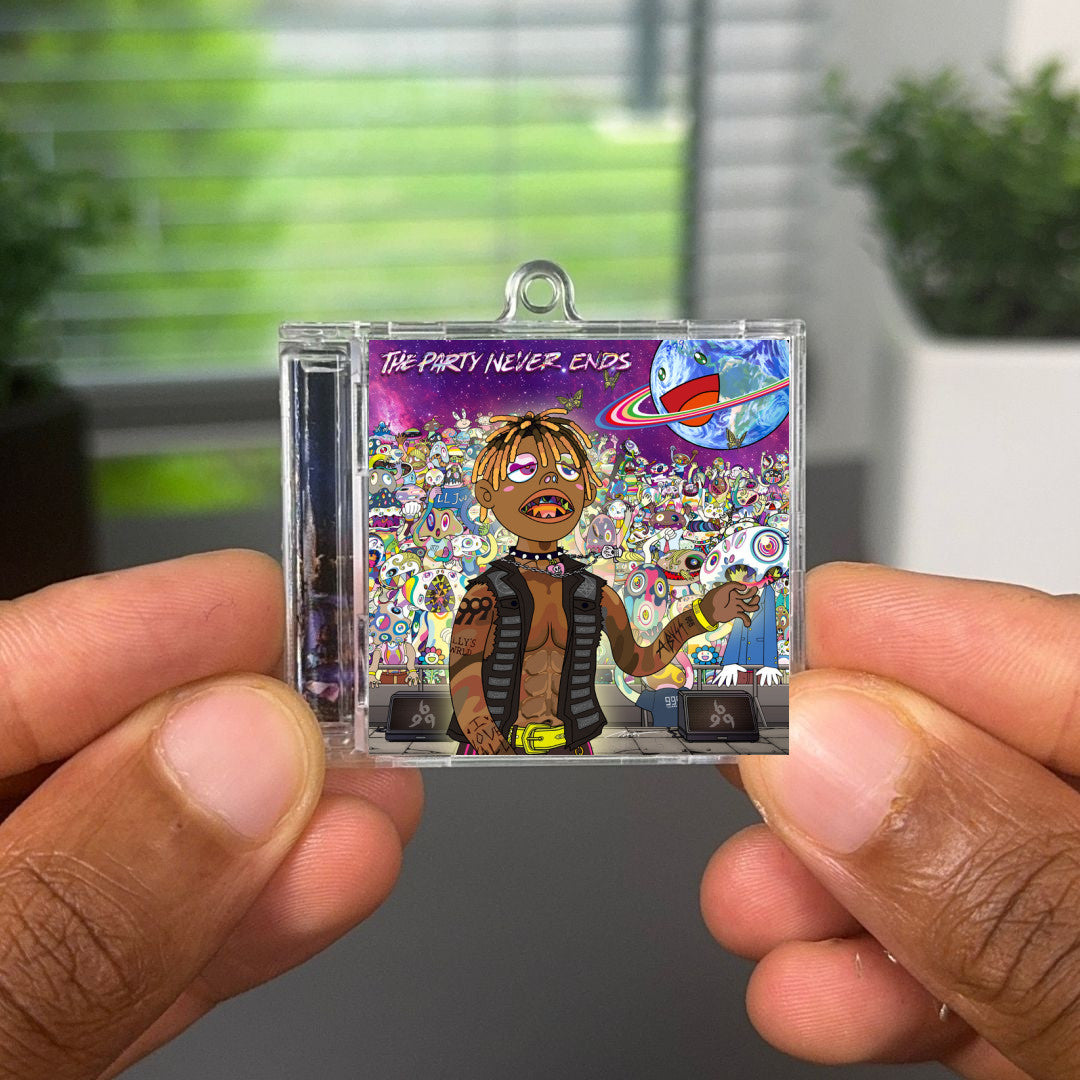 The Party Never Ends NFC Keychain