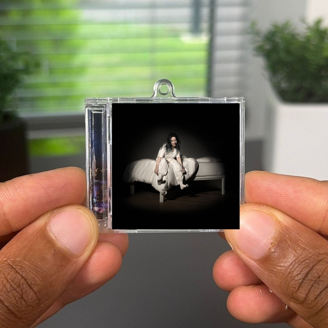 WHEN WE ALL FALL ASLEEP, WHERE DO WE GO? NFC Keychain