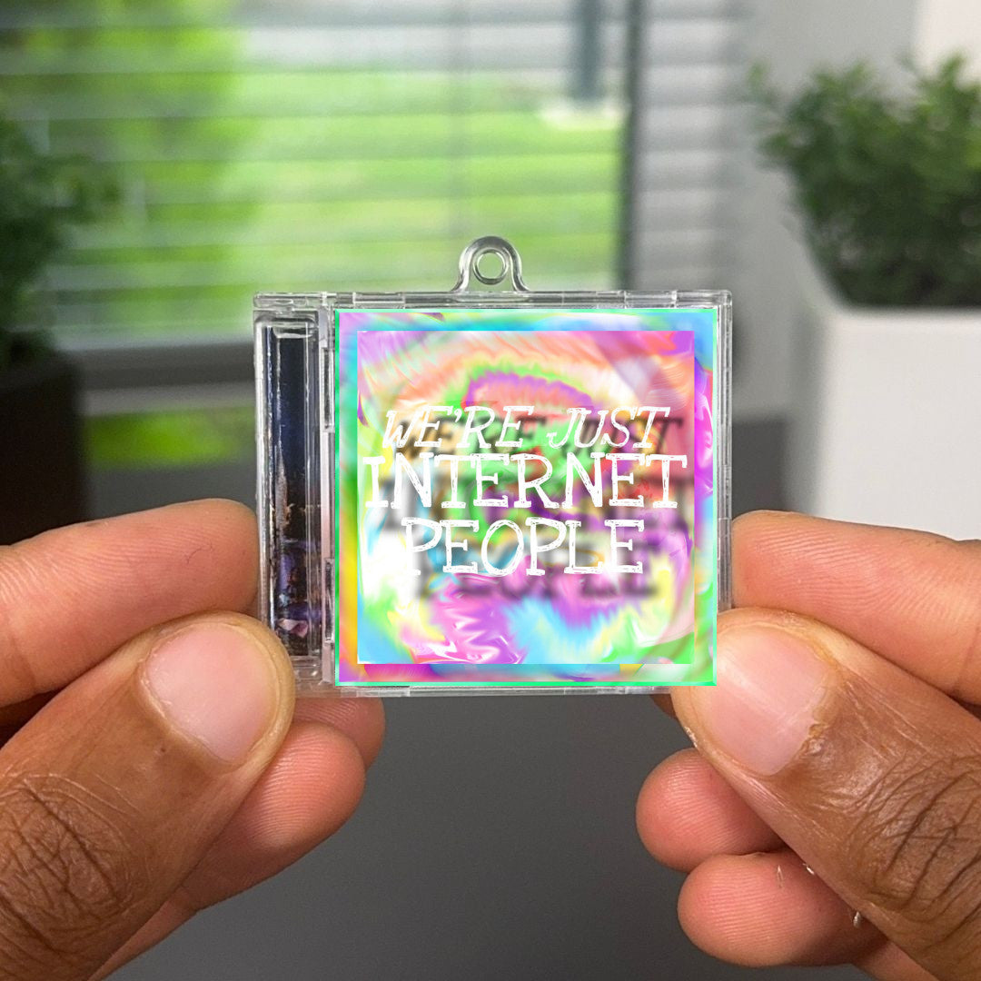 We"re Just Internet People NFC Keychain