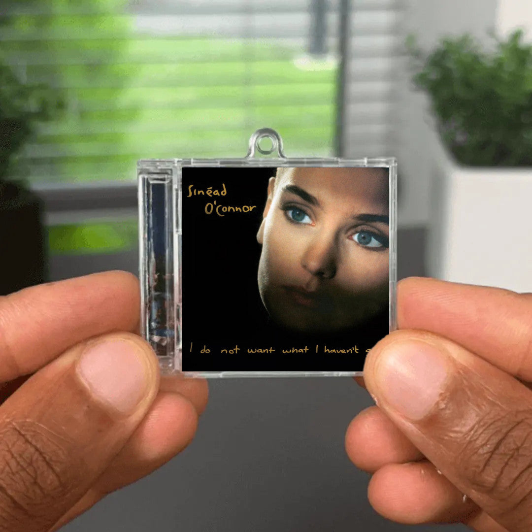 I Do Not Want What I Haven"t Got NFC Keychain