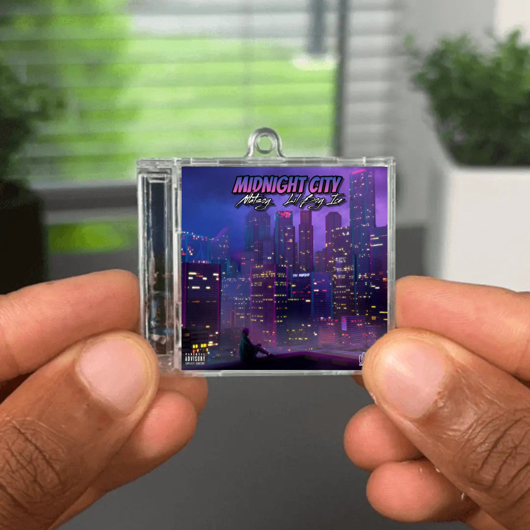 Midnight City NFC Keychain