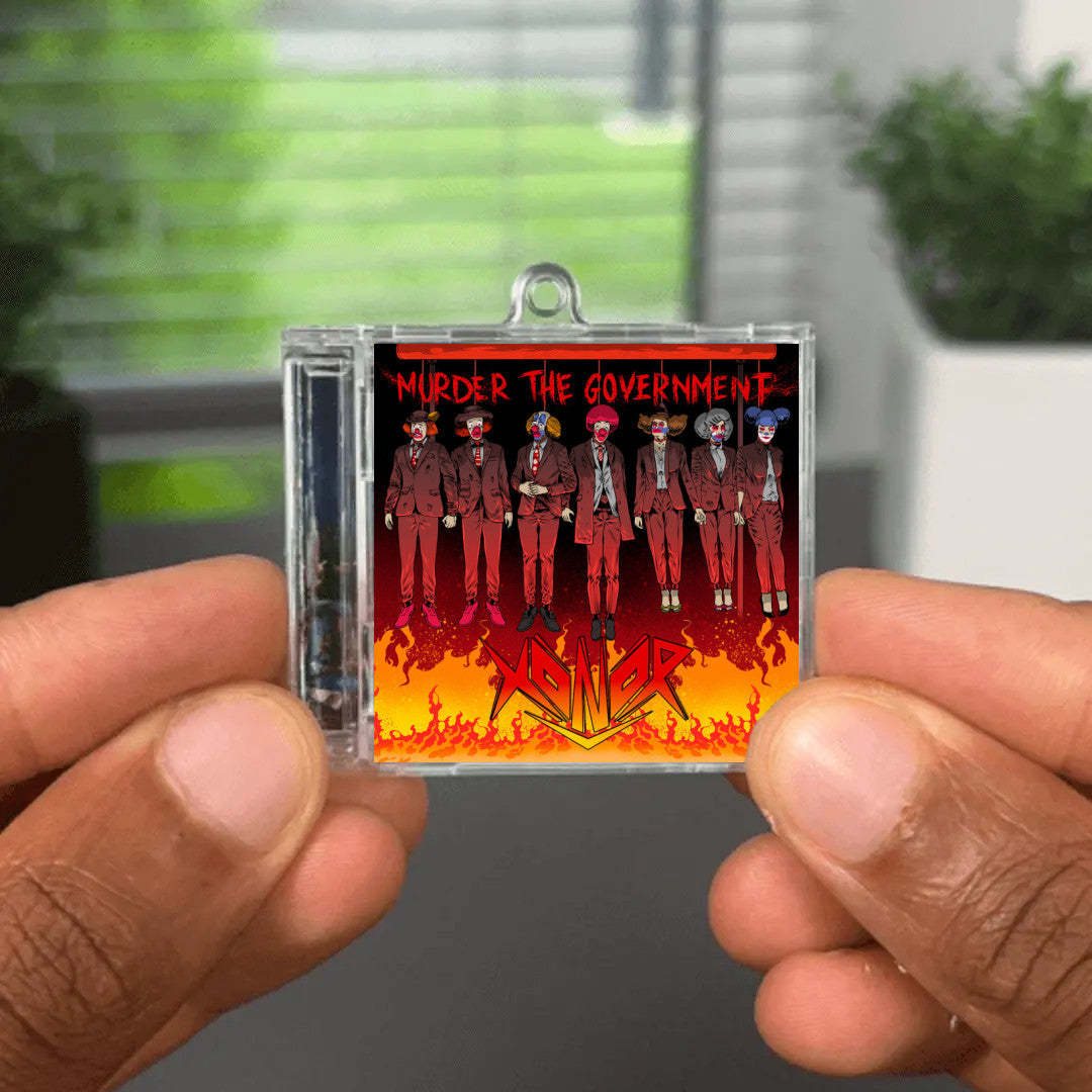 Murder the Government NFC Keychain
