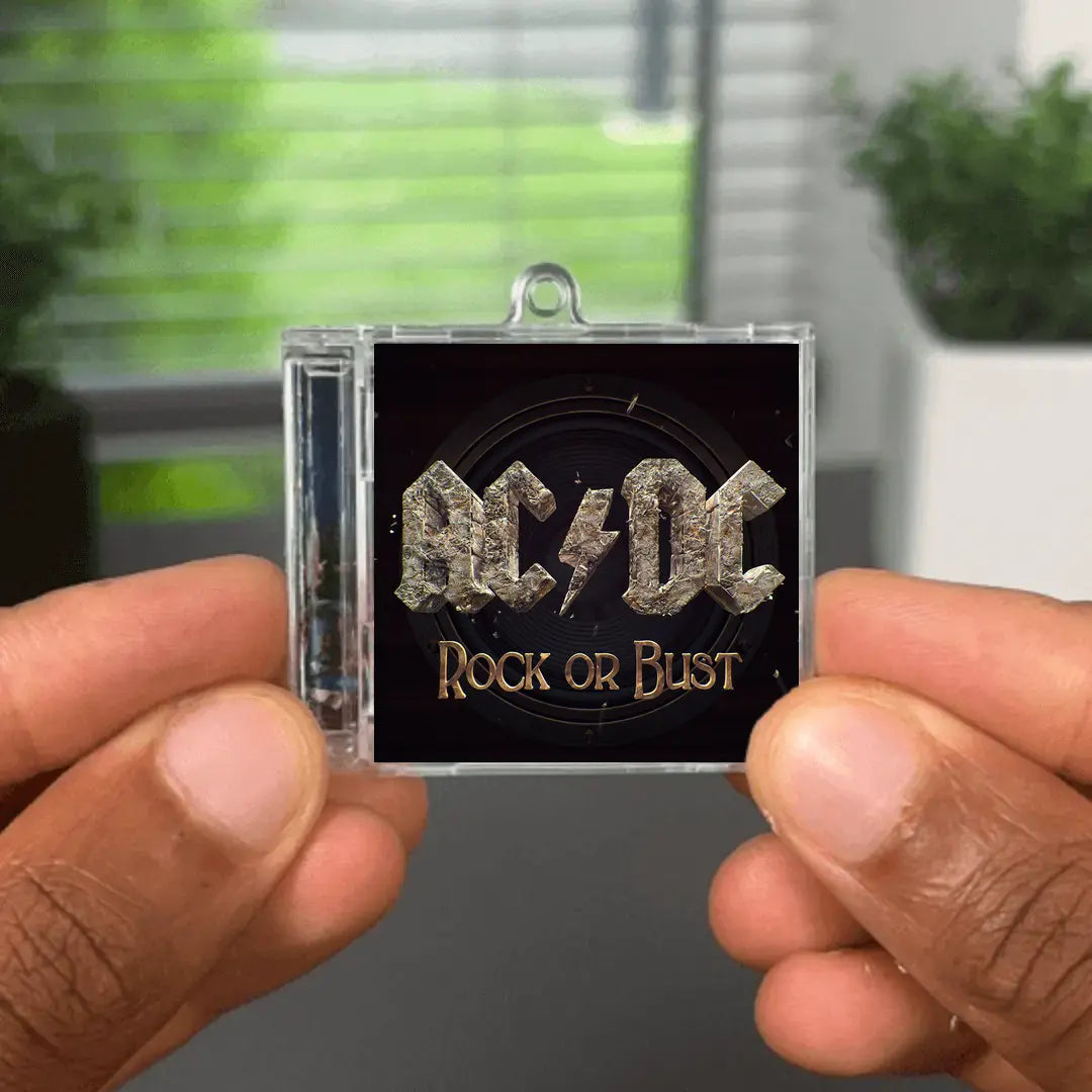 Rock or Bust llavero NFC